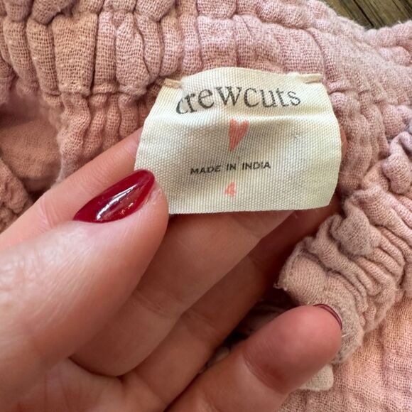 Girl’s Crewcuts Purple Lavender 100% Gauzy Cotton Dress - Size 4 - EUC - Picture 3 of 5